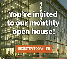 You're Invited to Our Monthly Open House